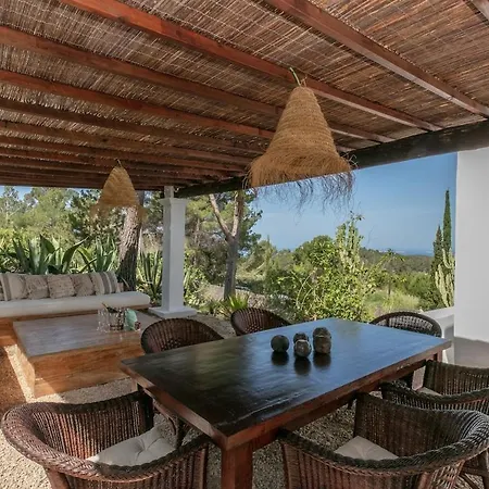 Sunset With Pool And Seaview Villa Cala Tarida (Ibiza)